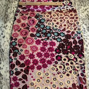 LuLaRoe Pink Sequin Pencil Skirt Cocktail